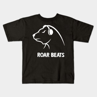 Roar Beats Bear Kids T-Shirt